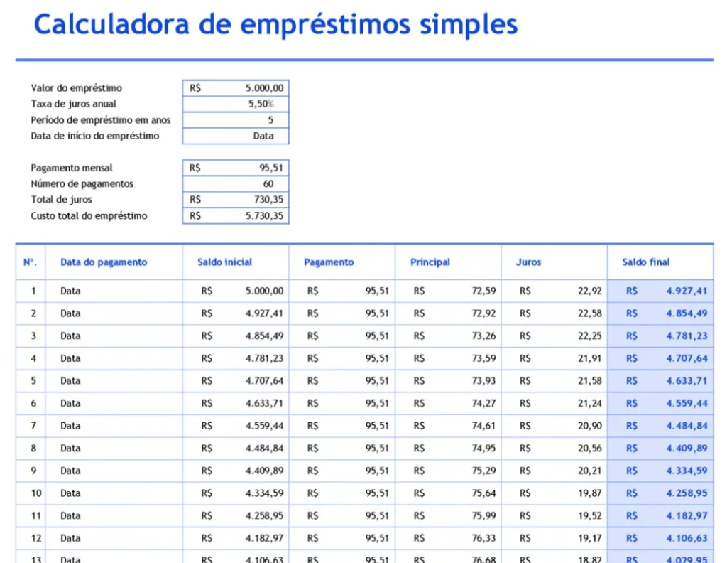 Qual é a Fórmula de Soma Utilizada no Excel para Calcular Total