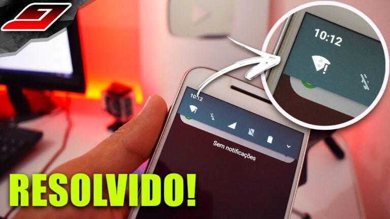 celular com simbolo de erro de conexao