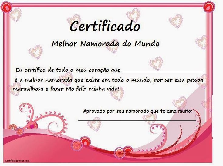 Como Criar um Certificado de Amor Para a Minha Vida