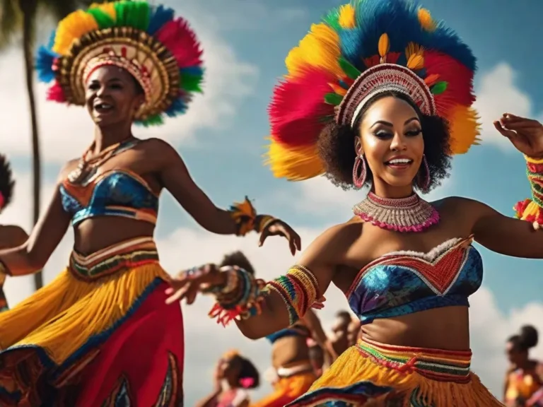 cultura afro brasileira em celebracao vibrante