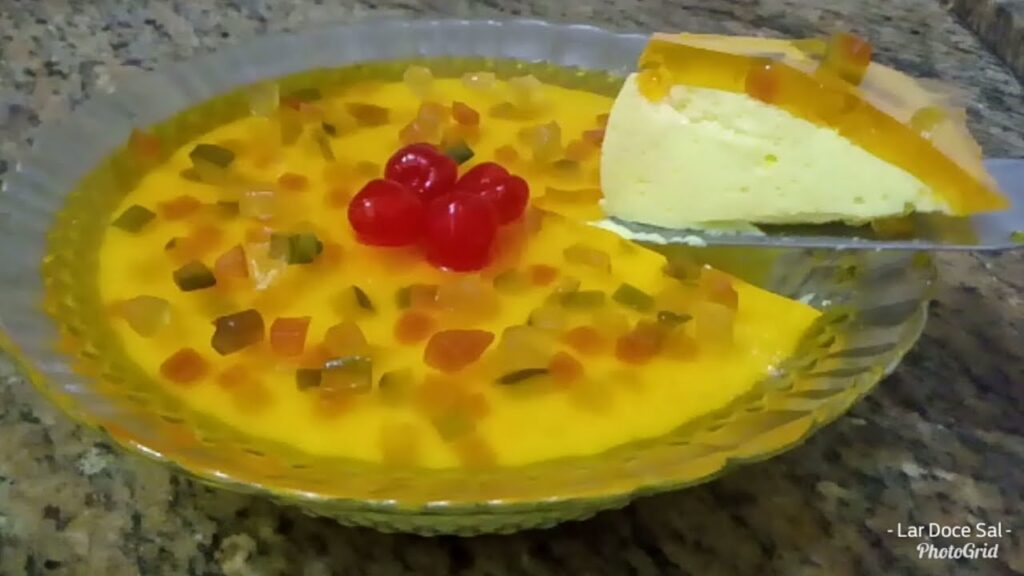 Qual a melhor receita de sobremesa com frutas cristalizadas