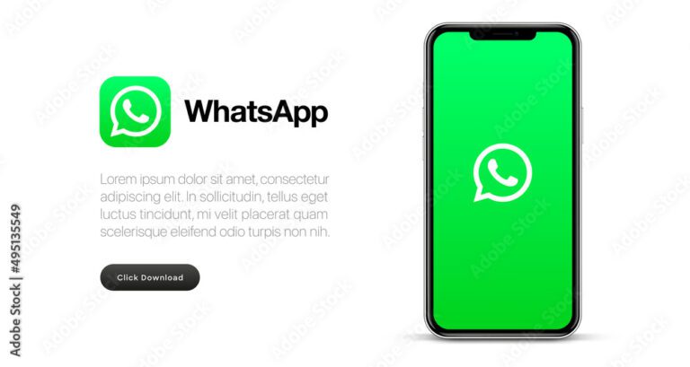 icone de smartphone com simbolo do whatsapp