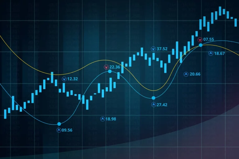 investidor analisando graficos de mercado