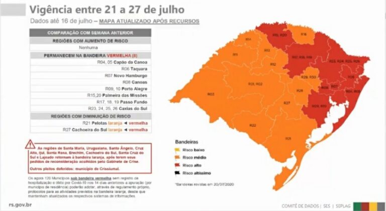 mapa de alegrete com icones de emprego