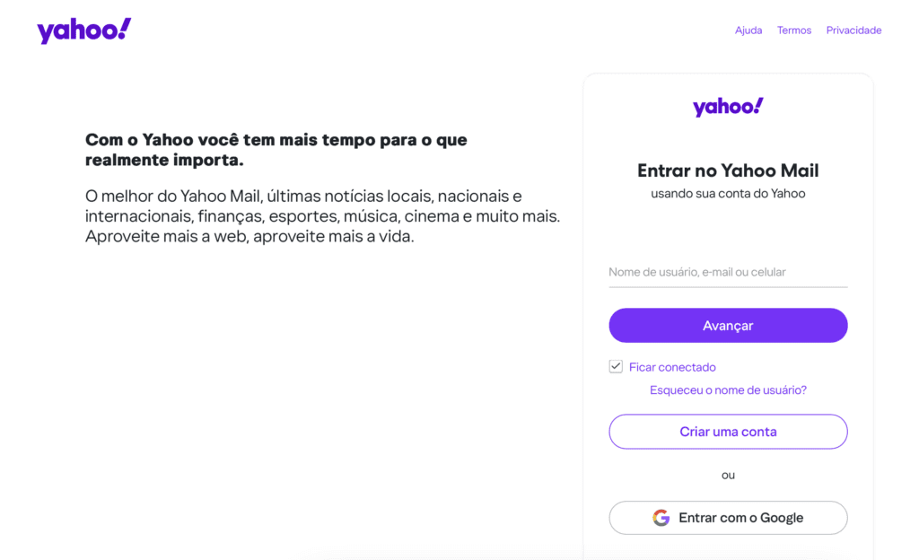 Como Fazer Para Entrar Direto No Yahoo Mail Sem Complicações