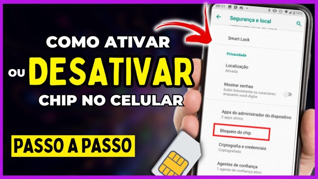 pessoa ativando um chip de celular 1