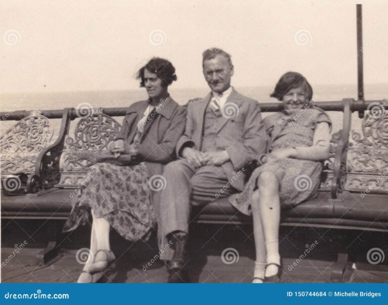 retrato de familia vintage dos anos 50