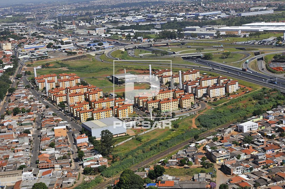 vista aerea do conjunto habitacional padre anchieta