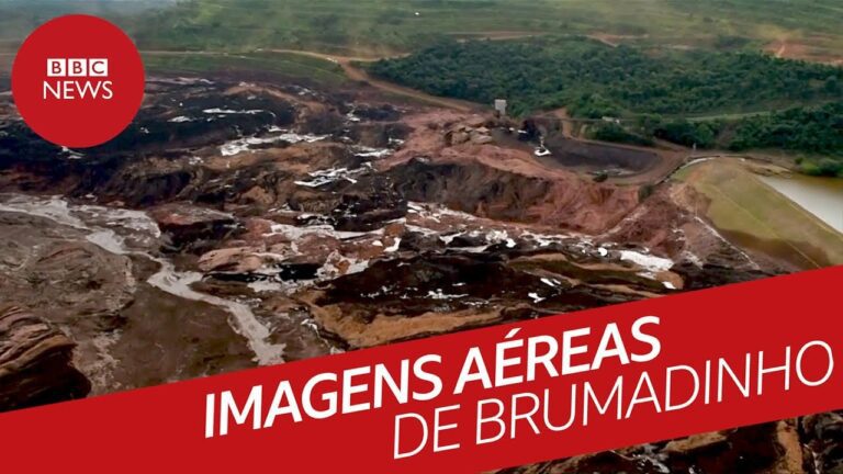 vista panoramica da barragem de brumadinho