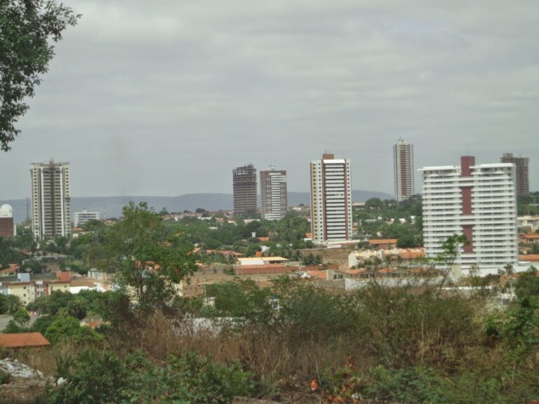 vista panoramica da lagoa seca em juazeiro